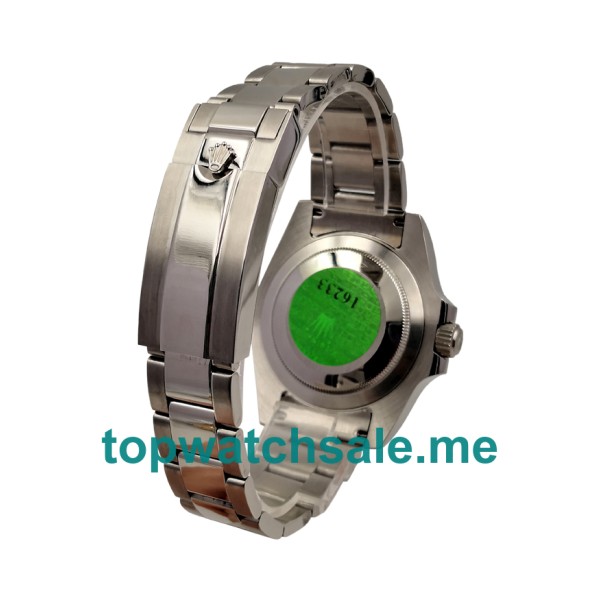 UK Rolex GMT-Master II 116710 Replica Watches With Black Dials For Men + Topreplicawatches.me