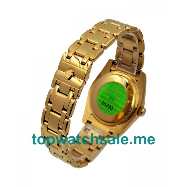 UK Rolex Day-Date 18038 Replica Watches With Champagne Dials For Men + Topreplicawatches.me
