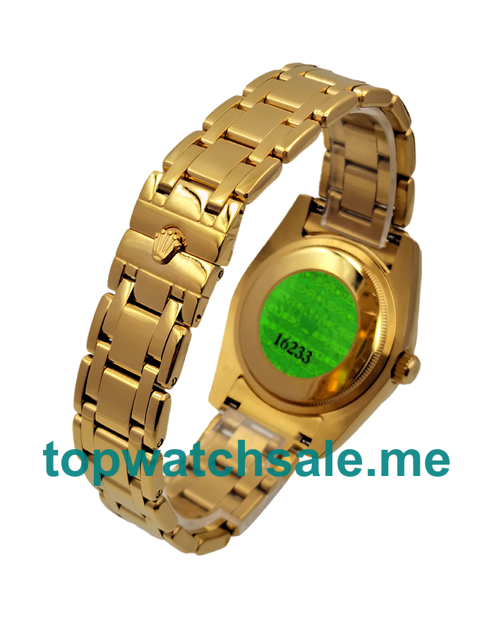 UK Rolex Day-Date 18038 Replica Watches With Champagne Dials For Men + Topreplicawatches.me