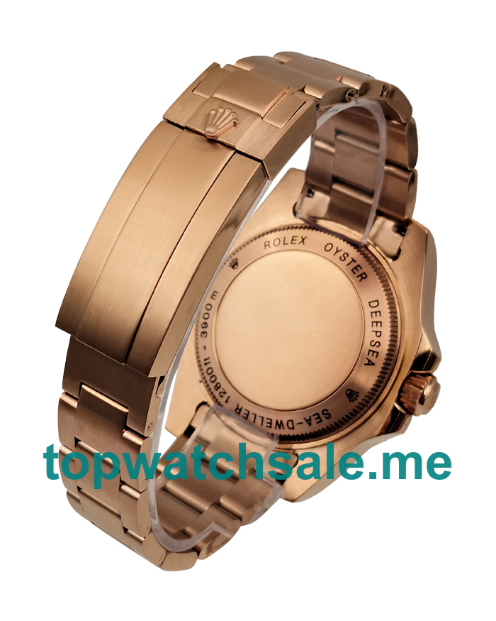 UK Rolex Sea-Dweller Deepsea 126660 Replica Watches With Green & Black Dials For Men + Topreplicawatches.me